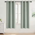 NICETOWN Sage Green Room Darkening Curtains 78 Inches Long 2 Panels by NICETOWN