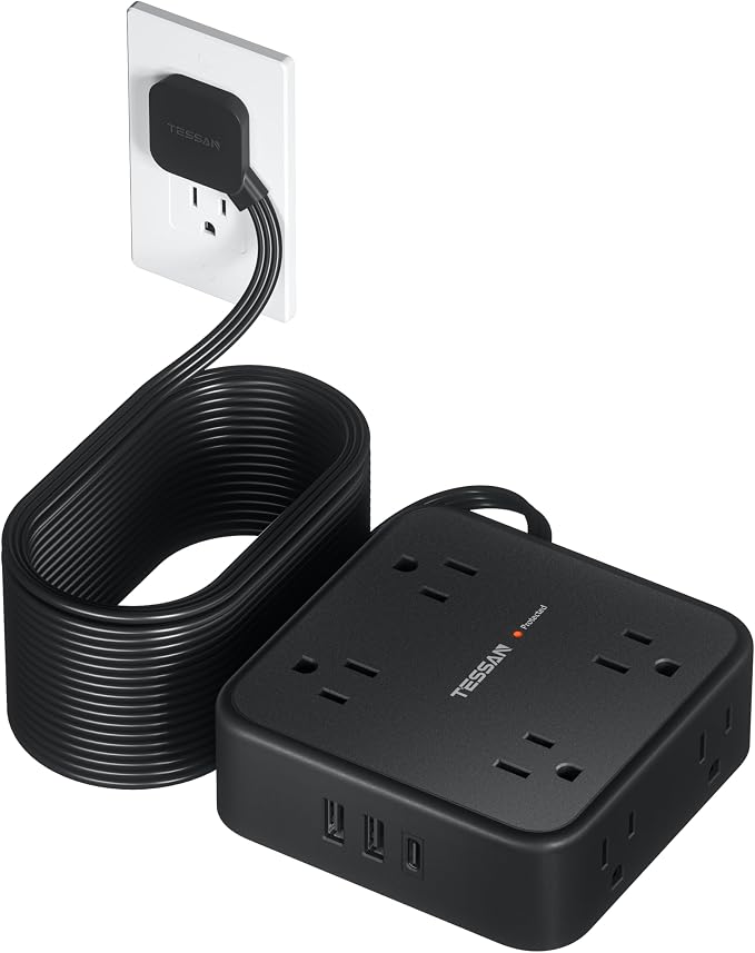 TESSAN Surge Protector Power Strip by TESSAN