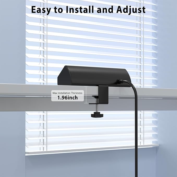 Jgstkcity Desk Clamp Power Strip, Edge Mount, 4 USB C, Fit 1.96'' Tabletop - Image 7