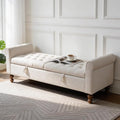 Aoiy & Wifon 65.7" W Large Storage Ottoman Bench, King Size End of Bed Storage by AoiyWifon