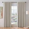 PONY DANCE Blackout 80 inch Length Curtains 2 Panels Set, Thermal Insulated by PONYDANCE