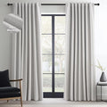 Topfinel 92 Inch Long Black Out Custom Drapery 2 Panels Neutral Blackout by Topfinel