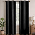 Deconovo Blackout Curtains for Bedroom, Living Room Curtains 84 Inches Long | by Unknown