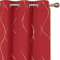 Deconovo Curtains for Living Room, Pattern Blackout Curtains 72 Inches Long | by Unknown
