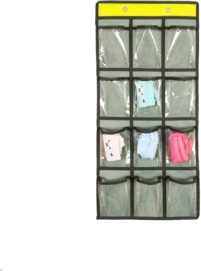 Classroom Pocket Chart For Cell Phones Calculators Over The Door Hanging Closet - Image 5