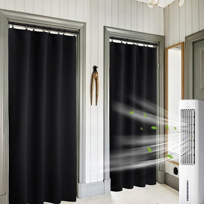 RYB HOME Blackout Curtains for Bedroom Living Dining Room 84 inches Long | by RYBHOME