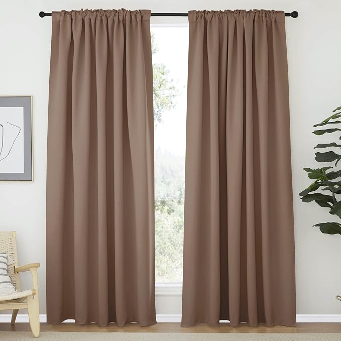 NICETOWN Living Room Blackout Draperies Curtains - Image 2