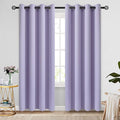 COSVIYA Grommet Room Darkening Curtains 96 inch Long, Thick Polyester Light by COSVIYA