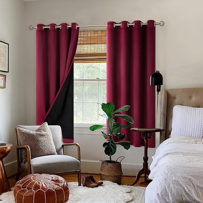 BGment Thermal Insulated 100% Blackout Curtains - Image 2