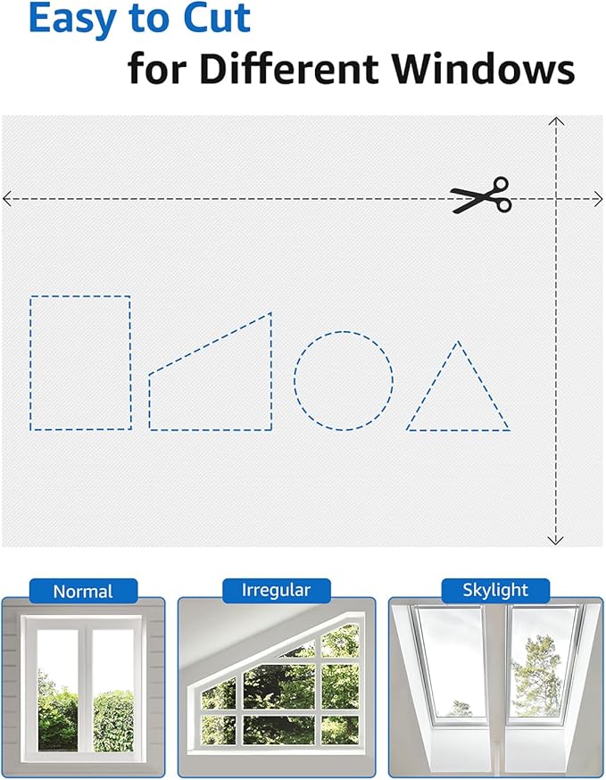 Blackout Curtains Portable 24”x36” No Drill Black Out Window Cover | 100% - Image 5