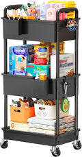SUNALLY Baby Diaper Caddy Cart, 3 Tier Rolling Diaper Cart by SUNALLY