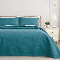 Exclusivo Mezcla 3-Piece King Quilt Bedding Set, Soft Microfiber Bedspreads | by ExclusivoMezcla
