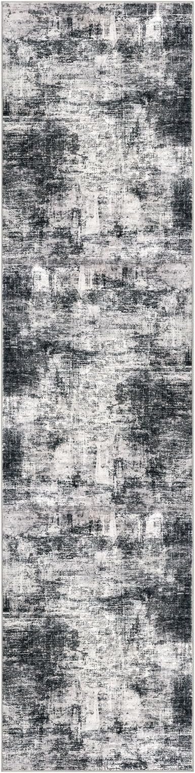 Abstract Runner Rug 2x8 Ft Washable Runners - Image 9