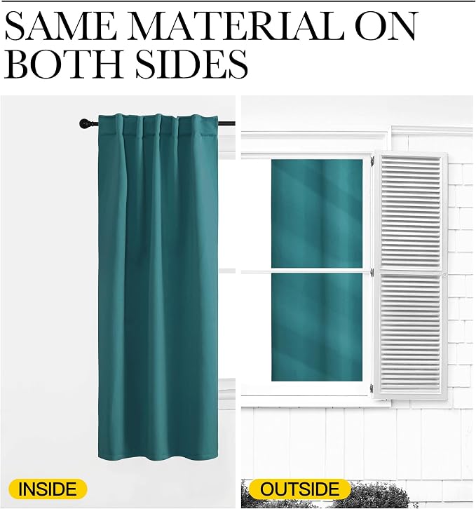 NICETOWN Blackout Curtain Panels Window Draperies - Image 5
