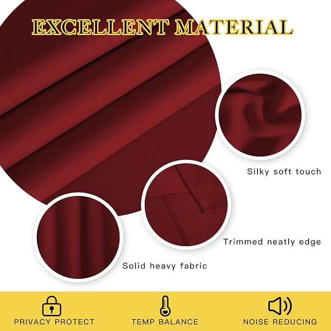 NICETOWN Blackout Curtain Panel Grommet - Image 4