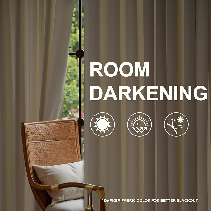 90 Inches Long Velvet Pinch Pleated Curtains - Image 9