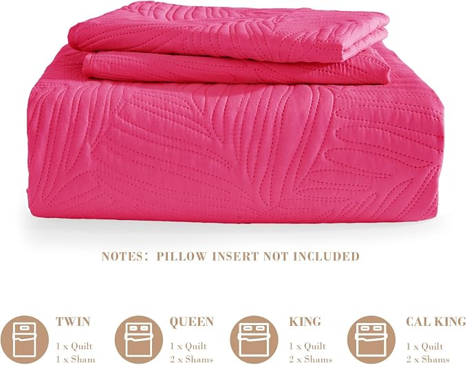 Exclusivo Mezcla California King Quilt Bedding Set, Microfiber Bedspreads | - Image 6