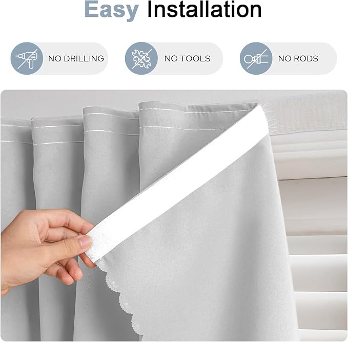 Self Sdhesive Curtains for Windows - Image 7