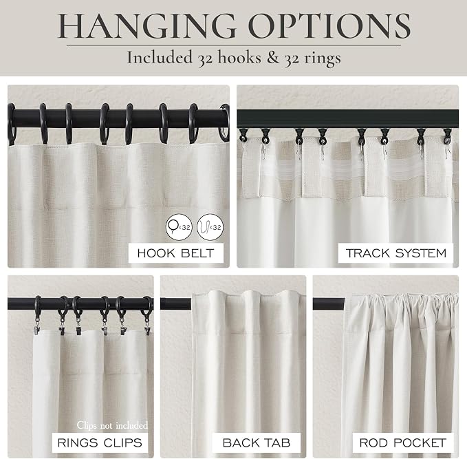 100% Blackout Curtains 94 Inches Long - Image 5
