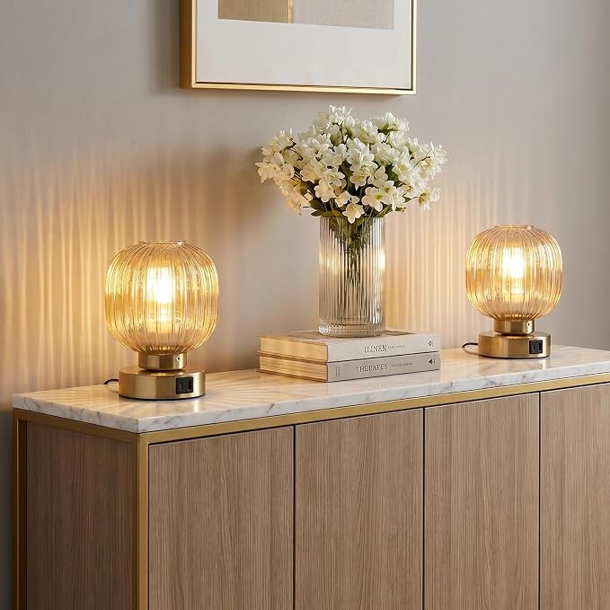 Elenhome Touch Table Lamp Set of 2, 3-Way Dimmable - Image 6