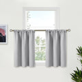 BGment Small Window Curtains 30 Inches Length by BGment
