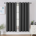 CUCRAF Blackout Curtains 63 inch Length, Room Darkening Thermal Insulated by CUCRAF
