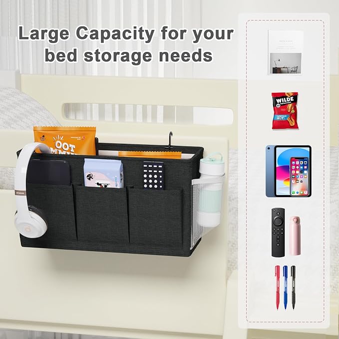 Bedside Caddy Storage Organizer - Image 5
