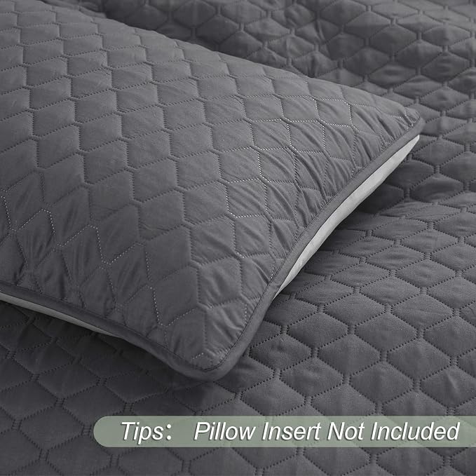 Exclusivo Mezcla Reversible Full Queen Quilt Bedding Set, Soft Microfiber - Image 5