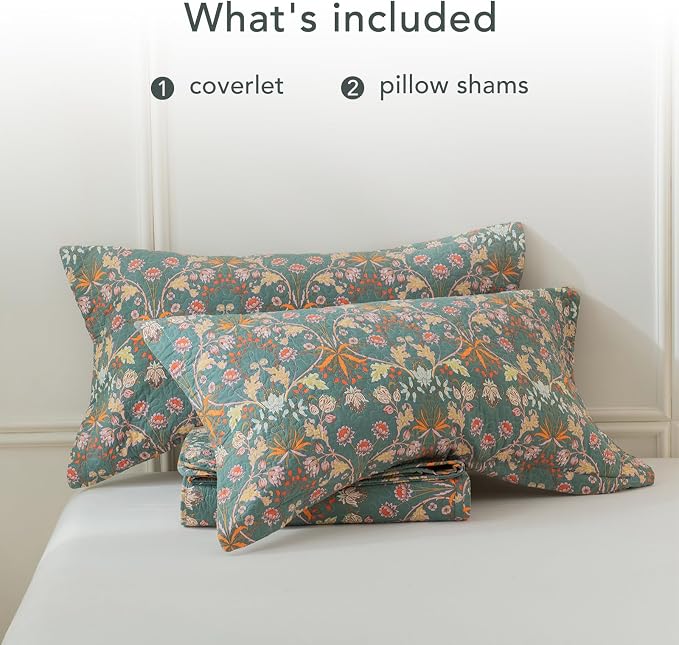 Lady Ann Oversized King Bedspreads 120x120, 100% Cotton Oversized King Quilt - Image 2