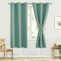 Blackout Curtains for Bedroom, Sage Green, 42 x 72 Inch, 2 Panels | Noise by Hiasan