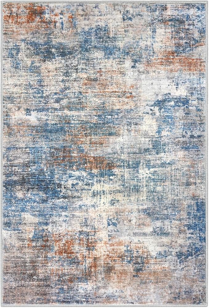 Small Abstract Area Rug 2x3 Ft Entryway Rugs Washable Door Mat Indoor Entrance - Image 10