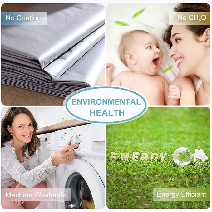 RYB HOME Kitchen Blackout Curtains Over Sink 36 inch Length, Rod Pocket | - Image 7