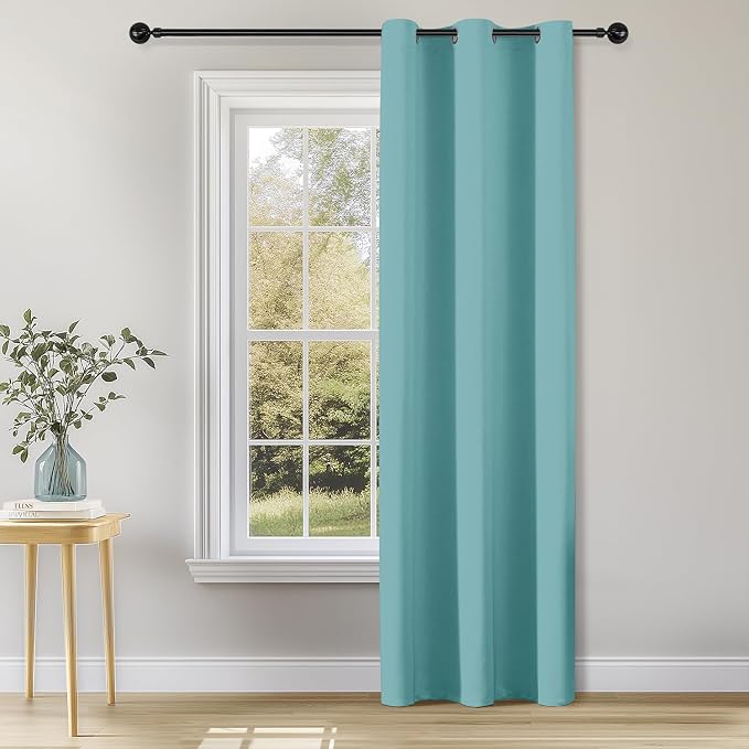 ChrisDowa Blackout Curtains Door Curtain 84 Inch Curtains Closet Drapes | 42W x by ChrisDowa