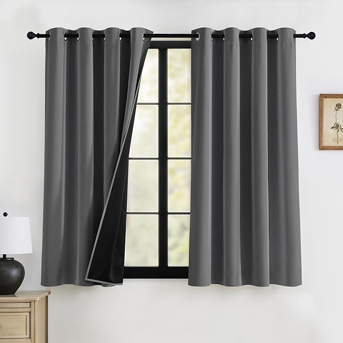 RYB HOME 100% Blackout Curtains by RYBHOME