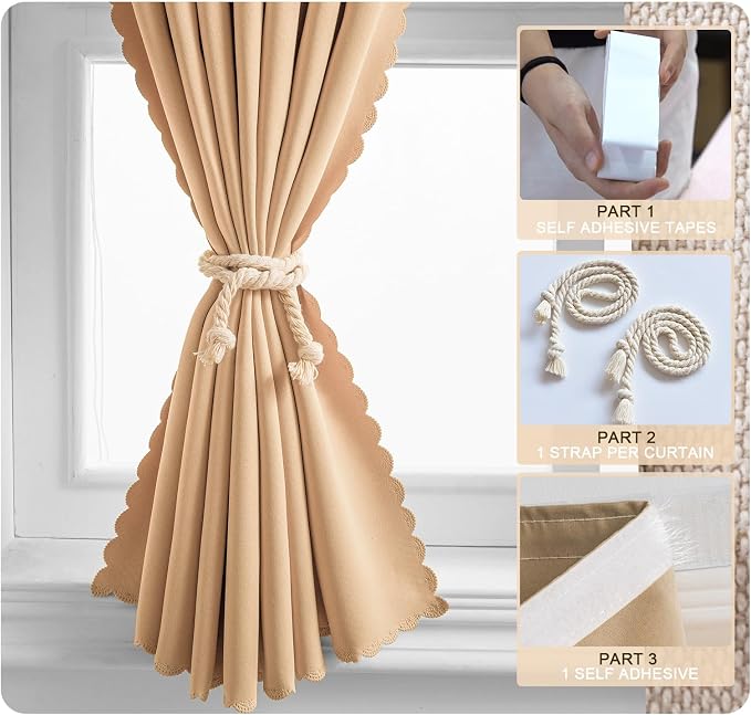 Self Sdhesive Curtains for Windows - Image 6