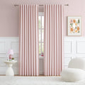 Cute Pink Room Darkenig Curtains 90 Inches Long by DUALIFE