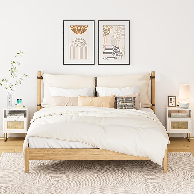 Masupu Extra Large Rattan Nightstand - Image 6