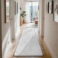 White 2x8 Area Rugs for Bedroom, Fluffy Shag Rug Small Rug Bedside Carpet | by Yongyangjuxi