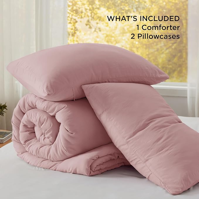 Bedsure King Comforter Set, 3 Pieces GentleSoft™ Bed Set, 1 Lightweight - Image 6