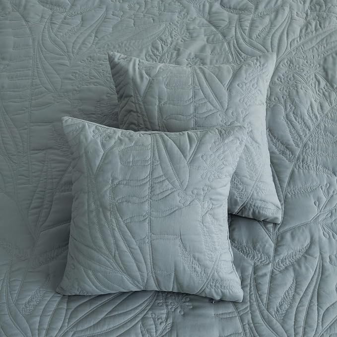 HZ & HY Oversized King Bedspreads 128x120, 5-Piece Quilt Set, Lightweight - Image 8