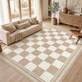 cotiled Boho 10x12 Area Rug for Living Room: Large Moroccan Washable Rug | by COTILED