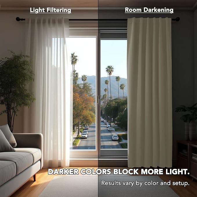 Deconovo Short Blackout Curtains - Image 7