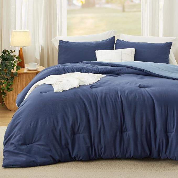 Bedsure California King Comforter Set, 3 Pieces GentleSoft™ Bed Set, 1 - Image 2