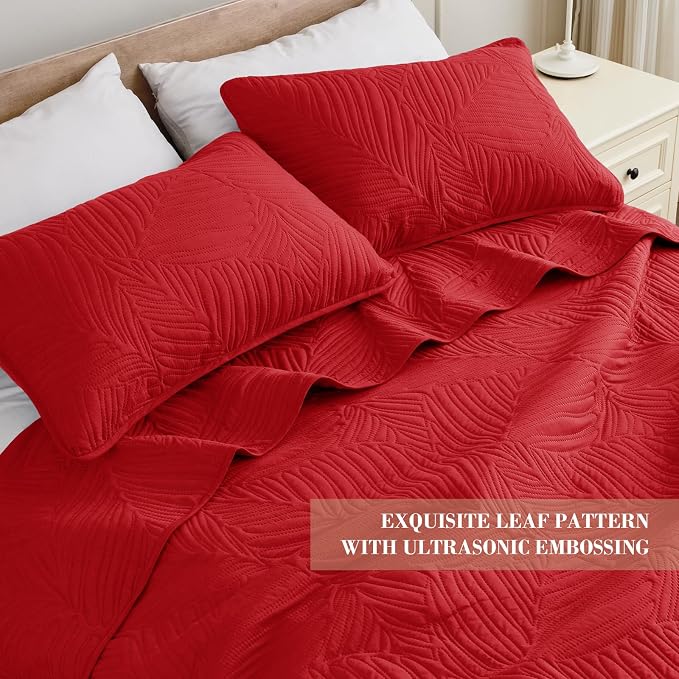 Exclusivo Mezcla California King Quilt Bedding Set, Microfiber Bedspreads | - Image 3