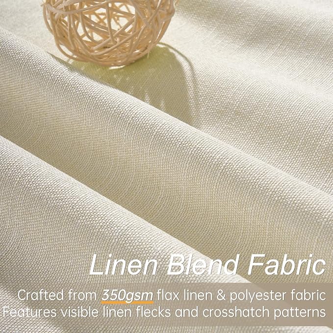 Topfinel 78 Inch Long Curtains for Sliding Door Closet Doors 100% Blackout - Image 2