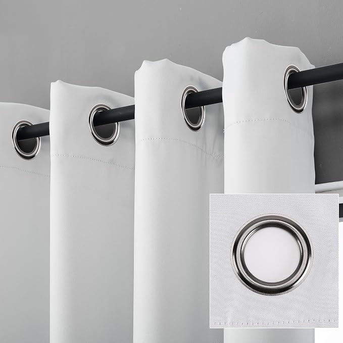 Sun Zero Nordic 2-pack Theater Grade Extreme 100% Blackout Grommet Curtain - Image 3