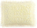Beatrice Home Fashions Medallion King Cotton Chenille Sham, cozy plush 100% by BeatriceHomeFashions