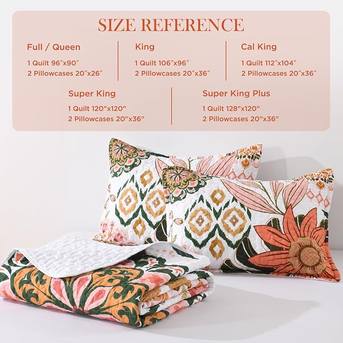 Quilt King Size, Reversible Polyester Coverlet Set - Image 5