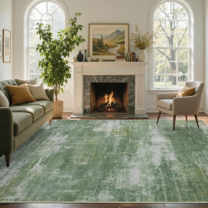 8x10 Ft Large Area Rugs for Living Room, Soft Non-Slip Washable Rugs Modern - Image 2