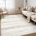 Nakagishi Boho 4x6 Area Rug Living Room Rugs Machine Washable Multi Color | Soft by NakagishiAreaRug